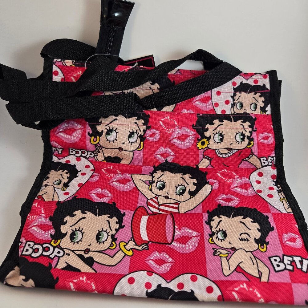 Betty Boop theme tote bag for shopping, errands or travel by BettyBoop.com